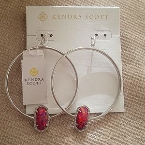 Elora Loop Drop Earrings